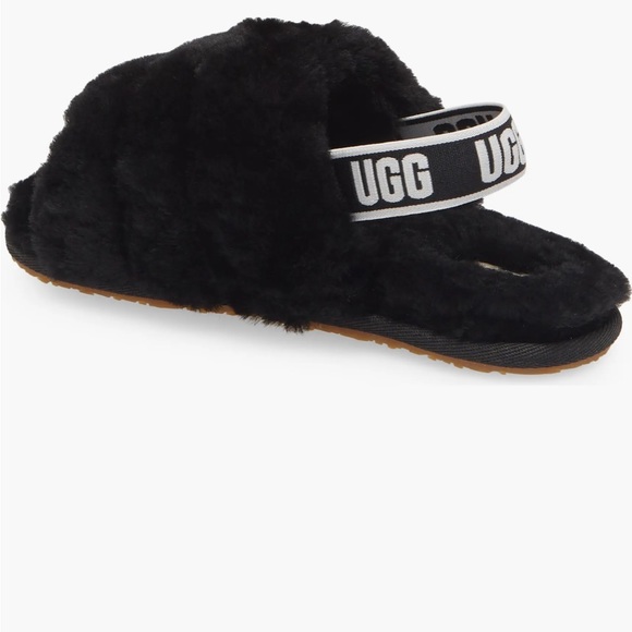 UGG black size 10 Fluff Yeah like new tried on NWOT - Picture 5 of 14